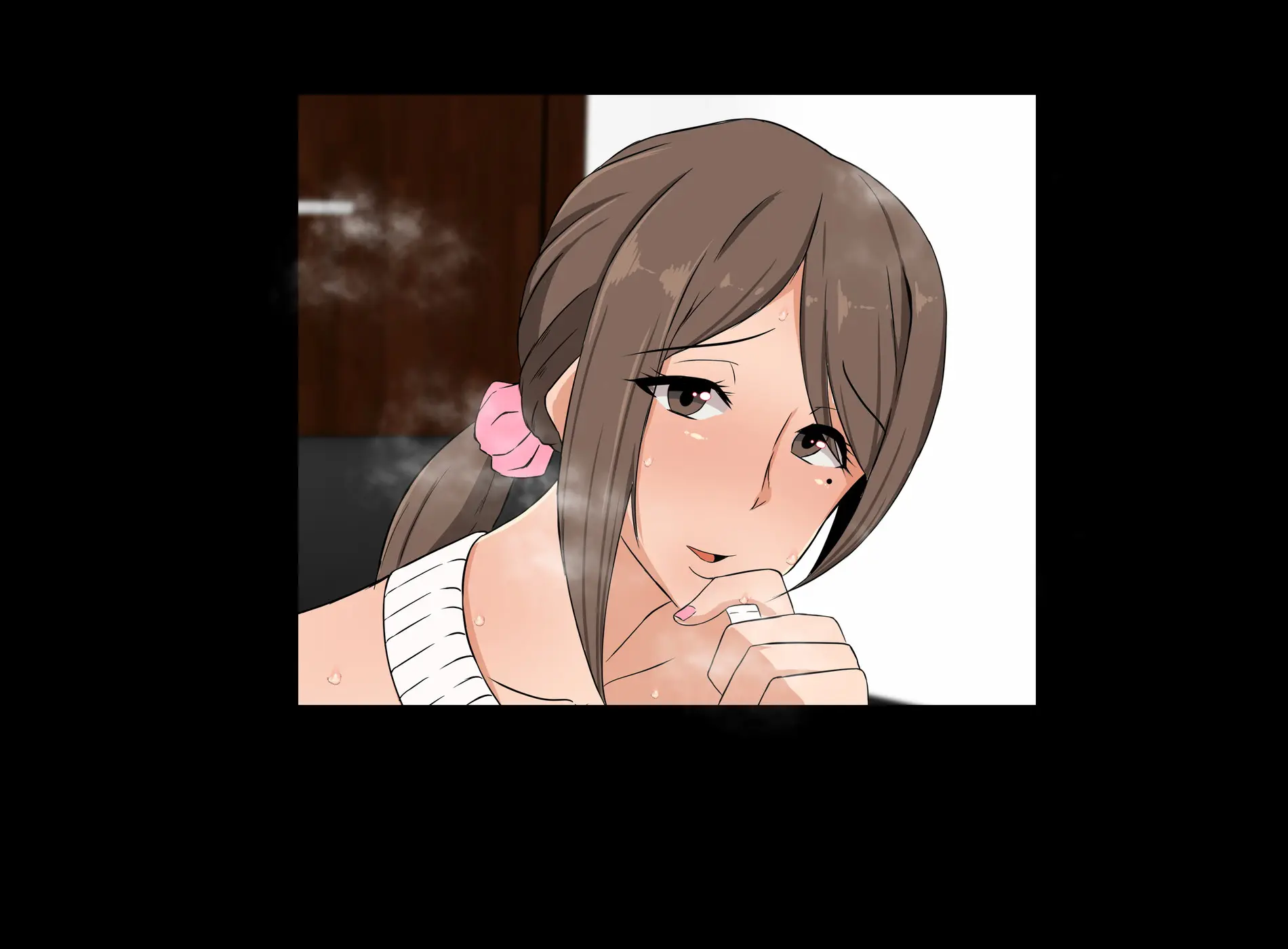 Ecchi De Oppai Ga Ookikute Yasashii Katei Kyoushi No Onee-San | 닭살커플의 엣치한 짓 가슴이 크고 상냥한 가정교사 누나와
